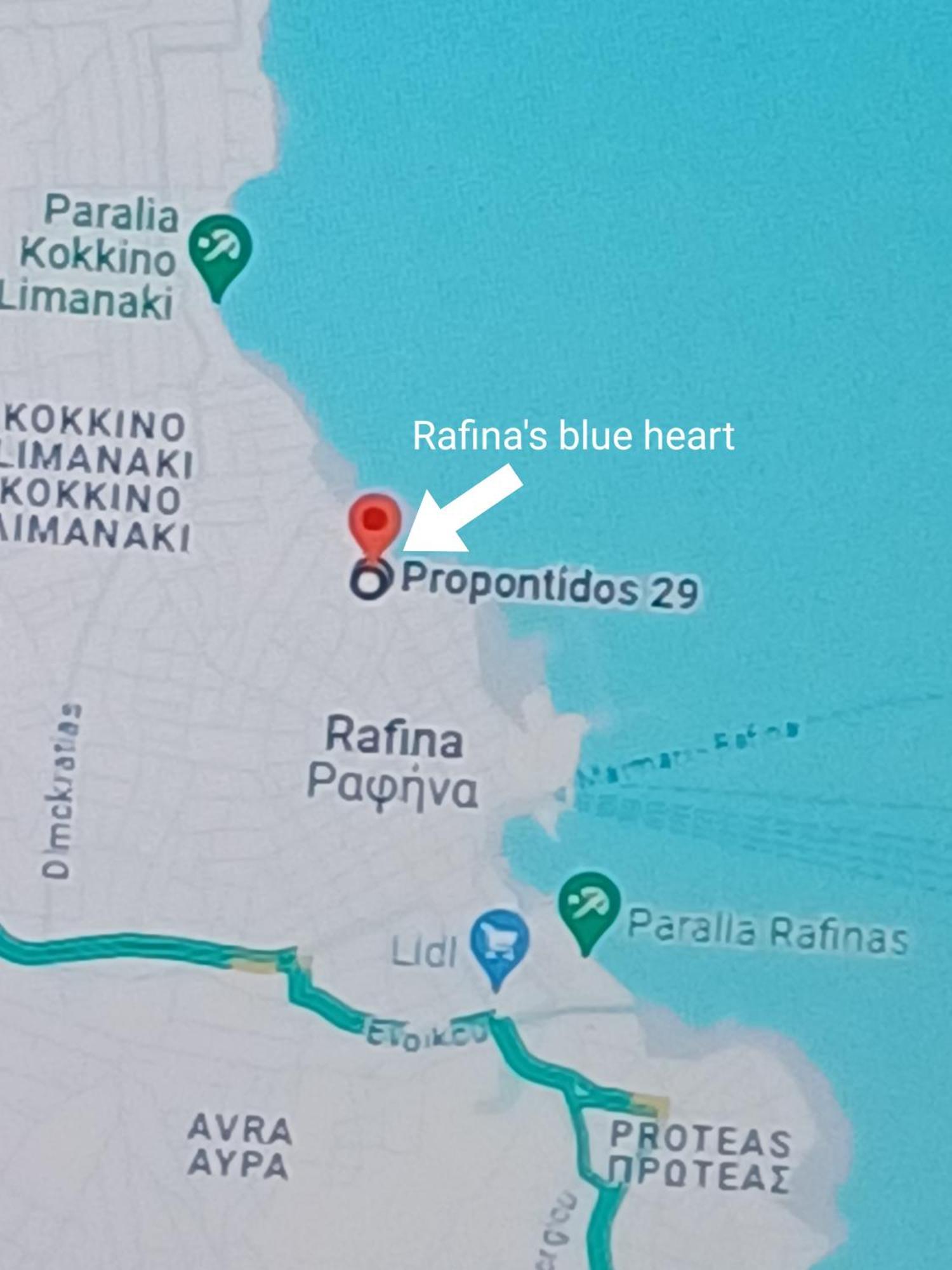 Rafina'S Blue Heart! Lejlighed Eksteriør billede